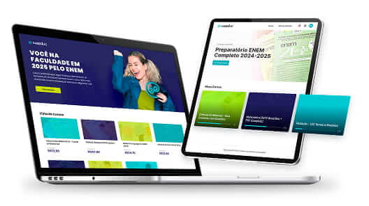 Tela da plataforma Weeduc